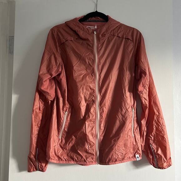 Smartwool Women’s Merino Sport Ultra Light Hooded Jacket – Coral – Size M - Picture 1 of 9